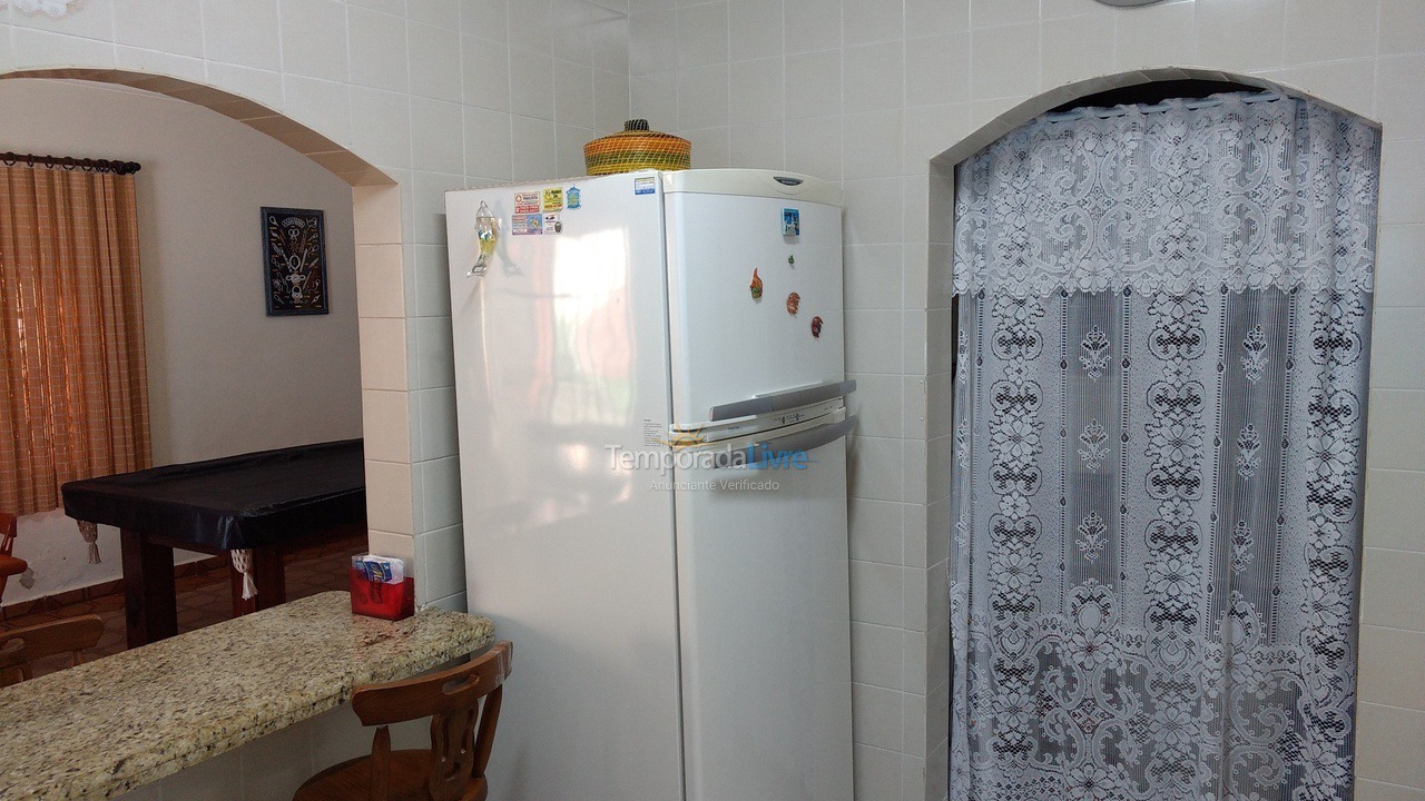 House for vacation rental in Itanhaém (Balneário Tupy)