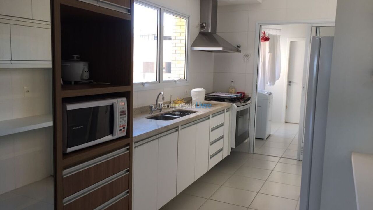 Apartamento para alquiler de vacaciones em Bertioga (Riviera de São Lourenço)