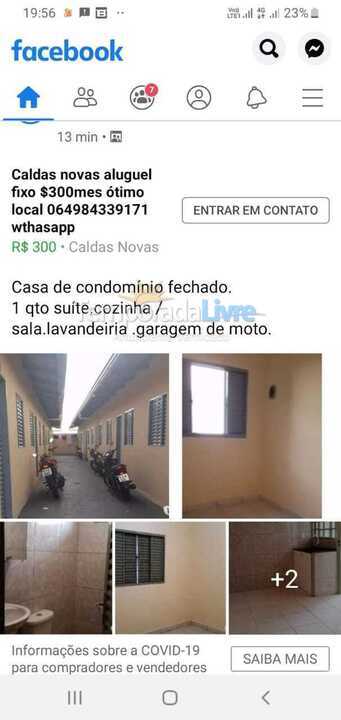 Casa para alquiler de vacaciones em Caldas Novas (Estância Buritis)