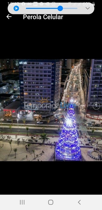 Apartamento para aluguel de temporada em Praia Grande (Boqueirão)