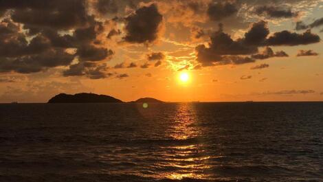 lindo nscer do sol- visto da sadada