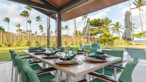 Bungalow Beira-Mar Oka 6 suites - Piscina privada