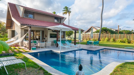 Bungalow Beira-Mar Oka 6 suites - Piscina privada