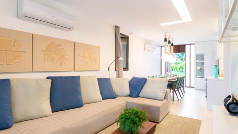 Bungalow Beira-Mar Oka 6 suites - Piscina privada