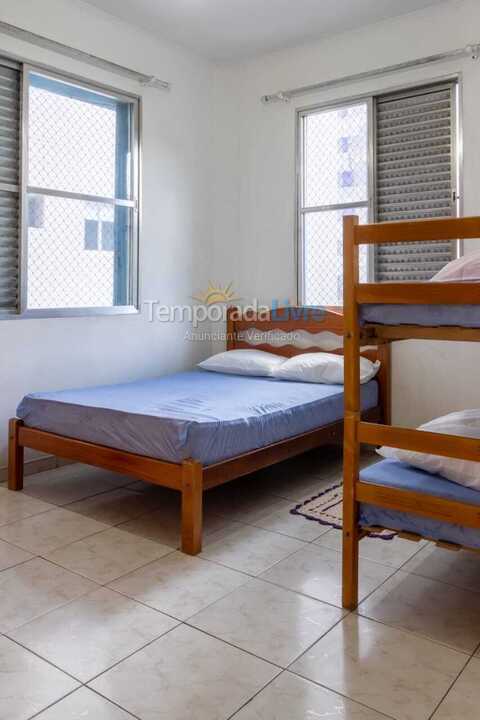 Apartment for vacation rental in São Vicente (Itararé)