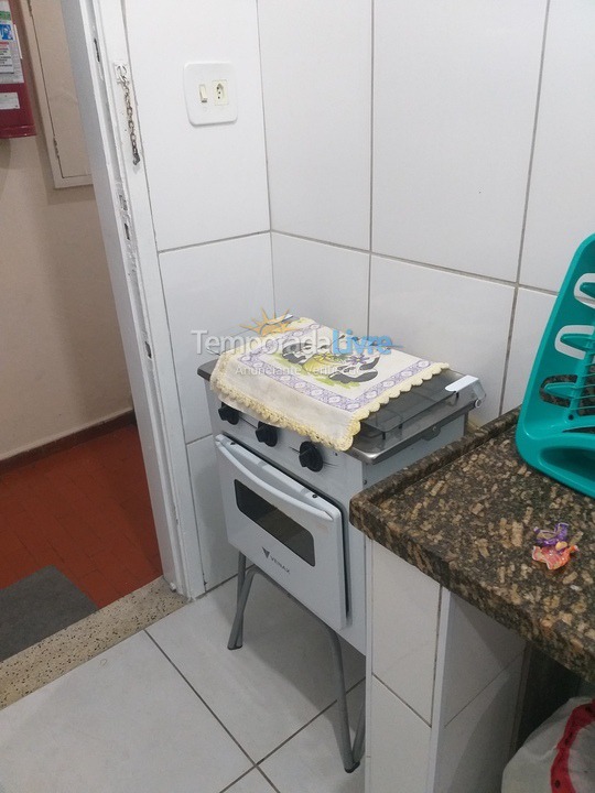 Apartamento para alquiler de vacaciones em Santos (Ponta da Praia)