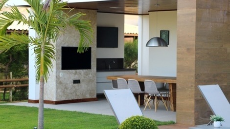 Guarajuba - Casa com 5 suítes