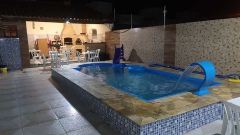 Beach side house, distance from the house to the beach is 800 meters.