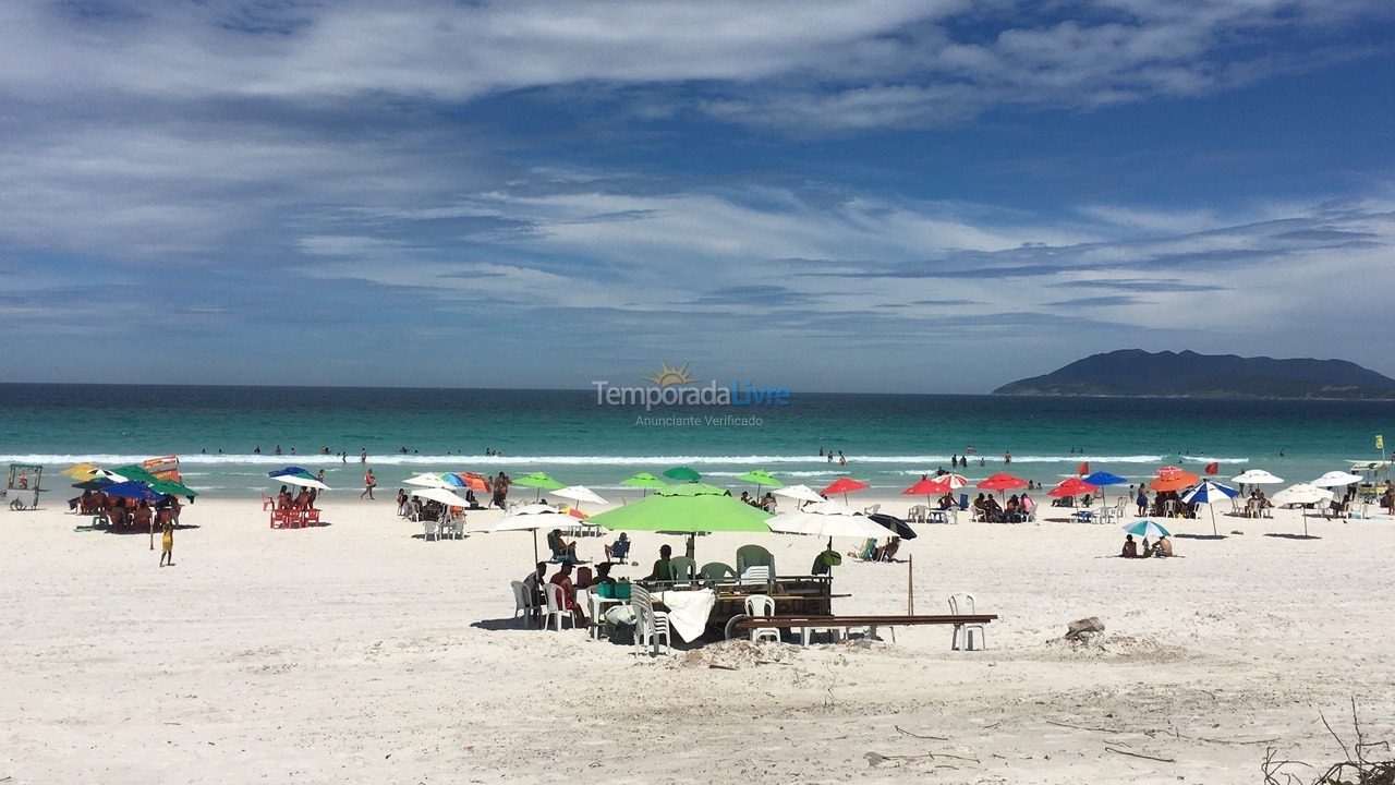 Apartment for vacation rental in Cabo Frio (Praia do Forte)