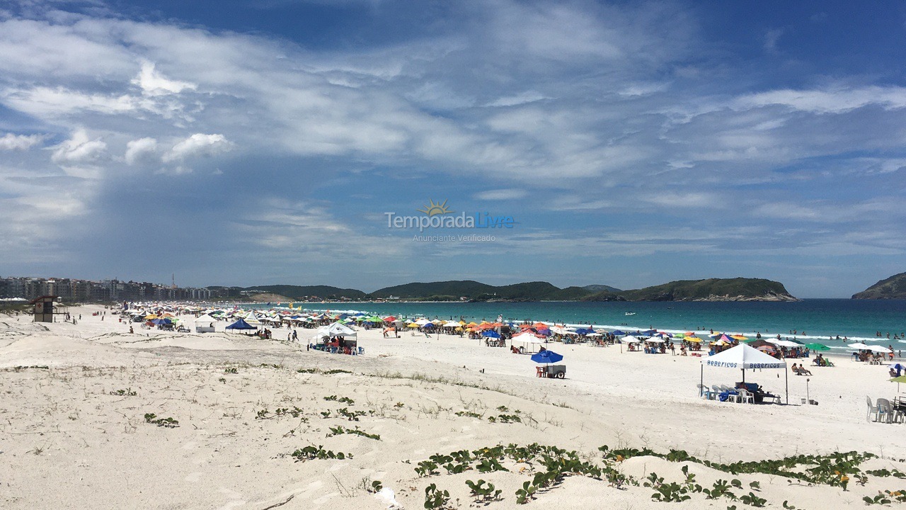 Apartment for vacation rental in Cabo Frio (Praia do Forte)