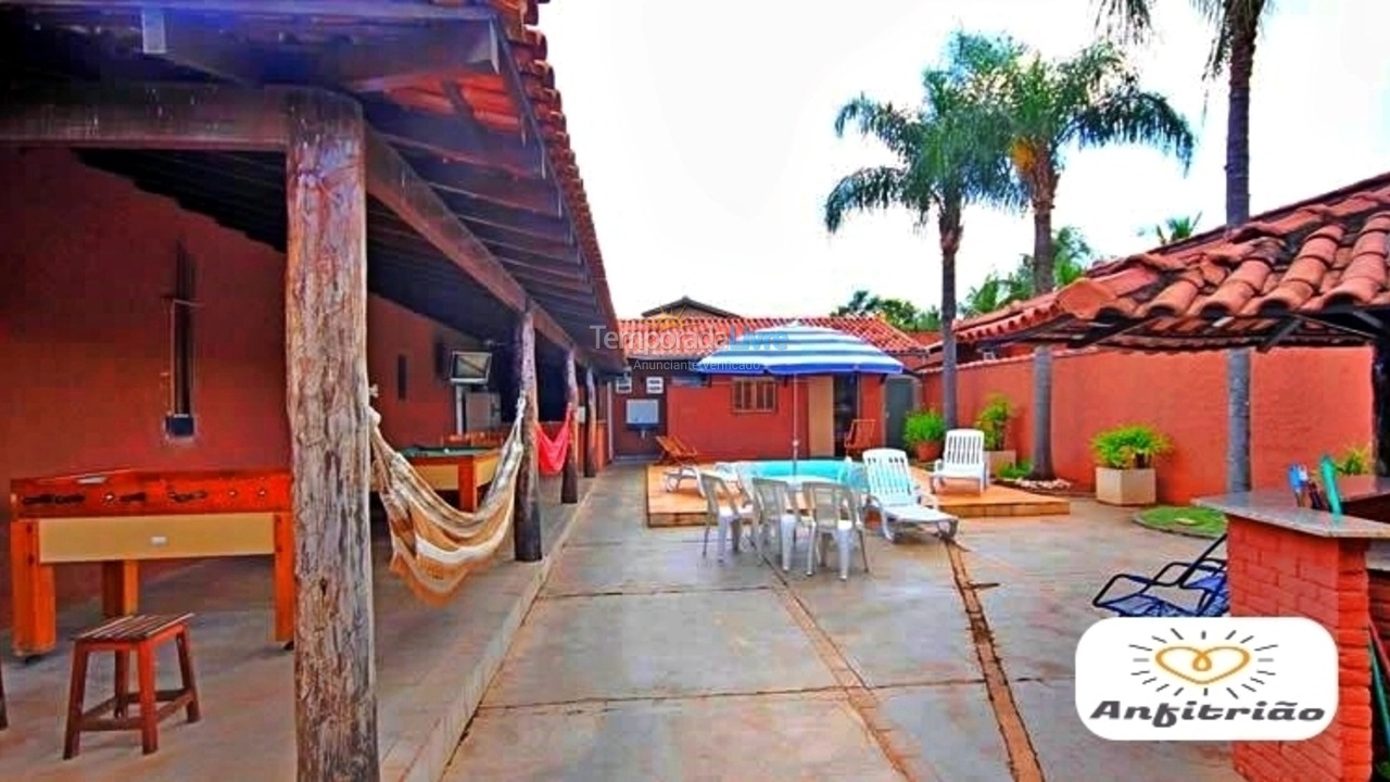 Casa para alquiler de vacaciones em Olímpia (Thermas Dos Laranjais)