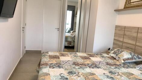 Apartment on the sand in module 5, on the Riviera de São Lourenço.