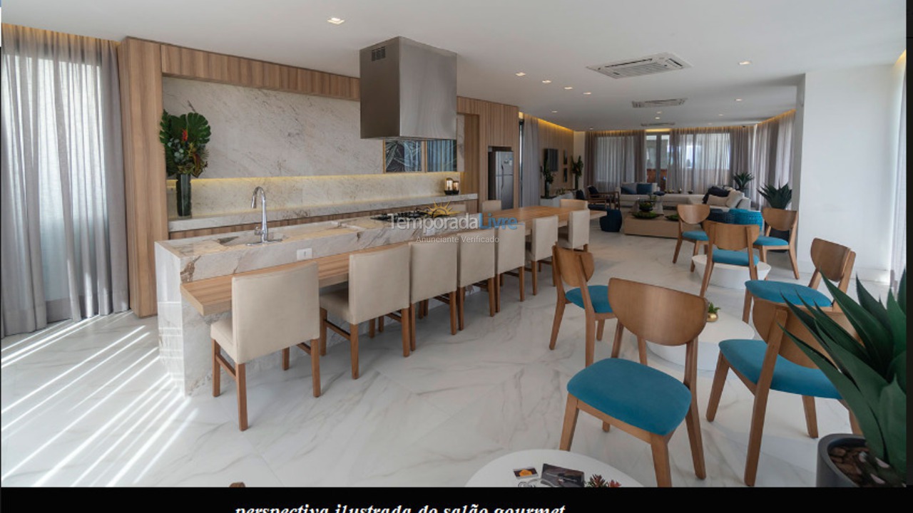 Apartment for vacation rental in Bertioga (Riviera de São Lourenço)