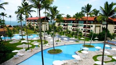 Outra vista da área das piscinas 