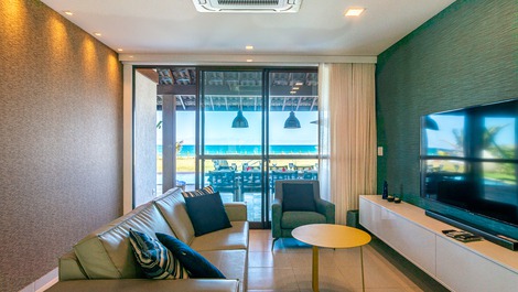 Bungalow Beira-Mar con 5 suites Pool no Cupe