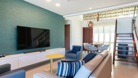 Bungalow Beira-Mar con 5 suites Pool no Cupe