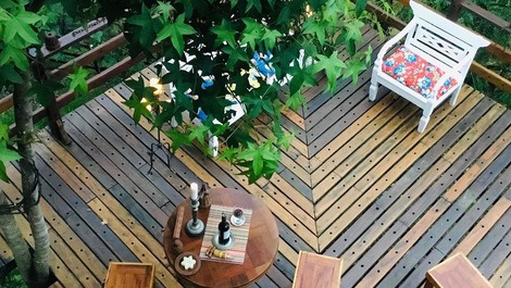 Rancho da Montanha, cascada, trabajo de internet p