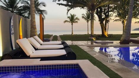 Casa Frente ao Mar para locação Praia de Guaeca