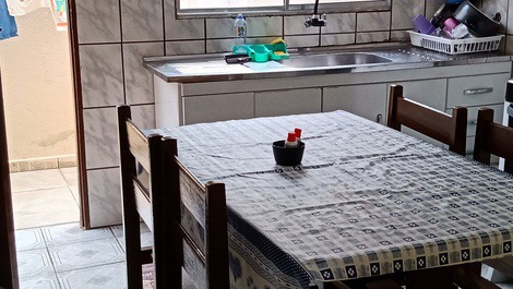 In the warmth of the sea