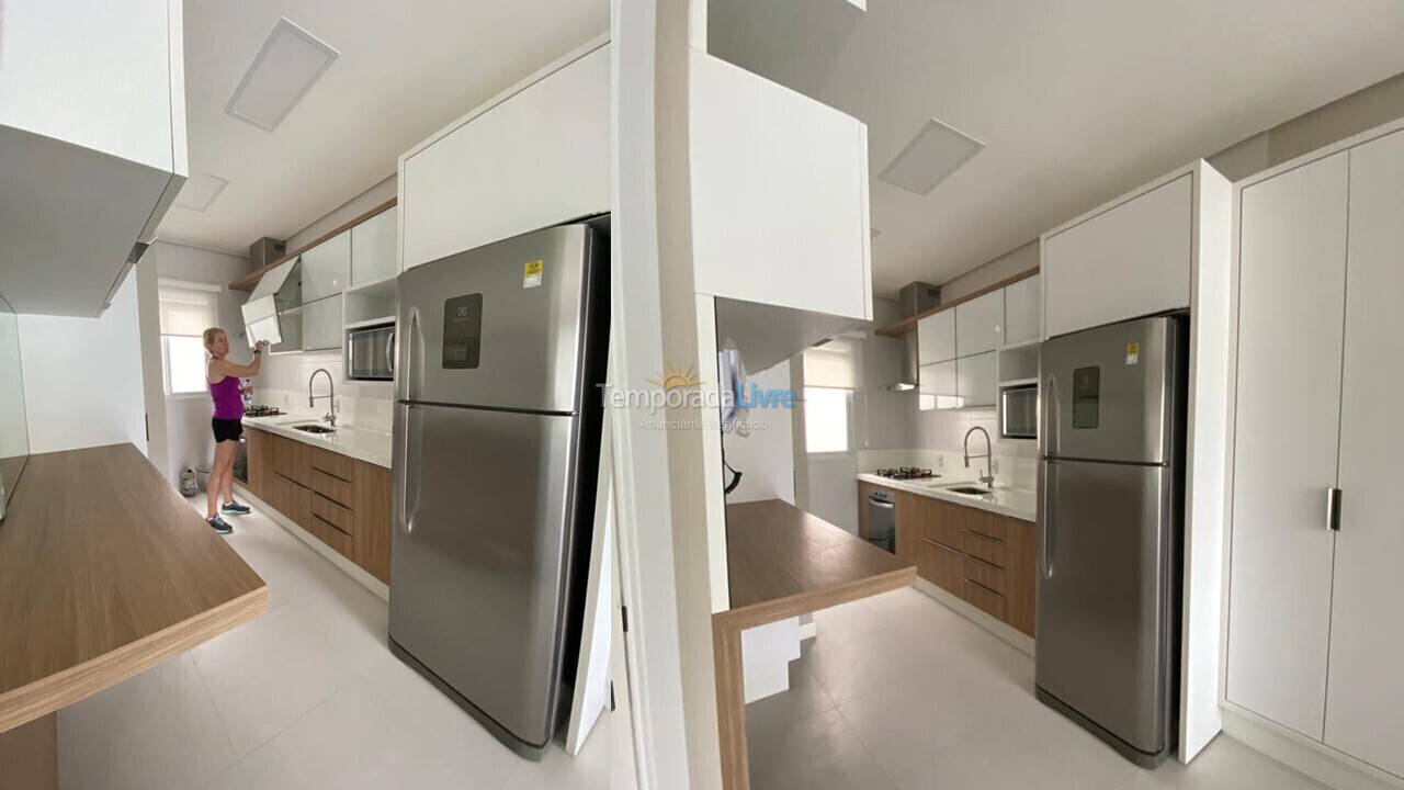 Apartamento para alquiler de vacaciones em Governador Celso Ramos (Praia de Palmas)