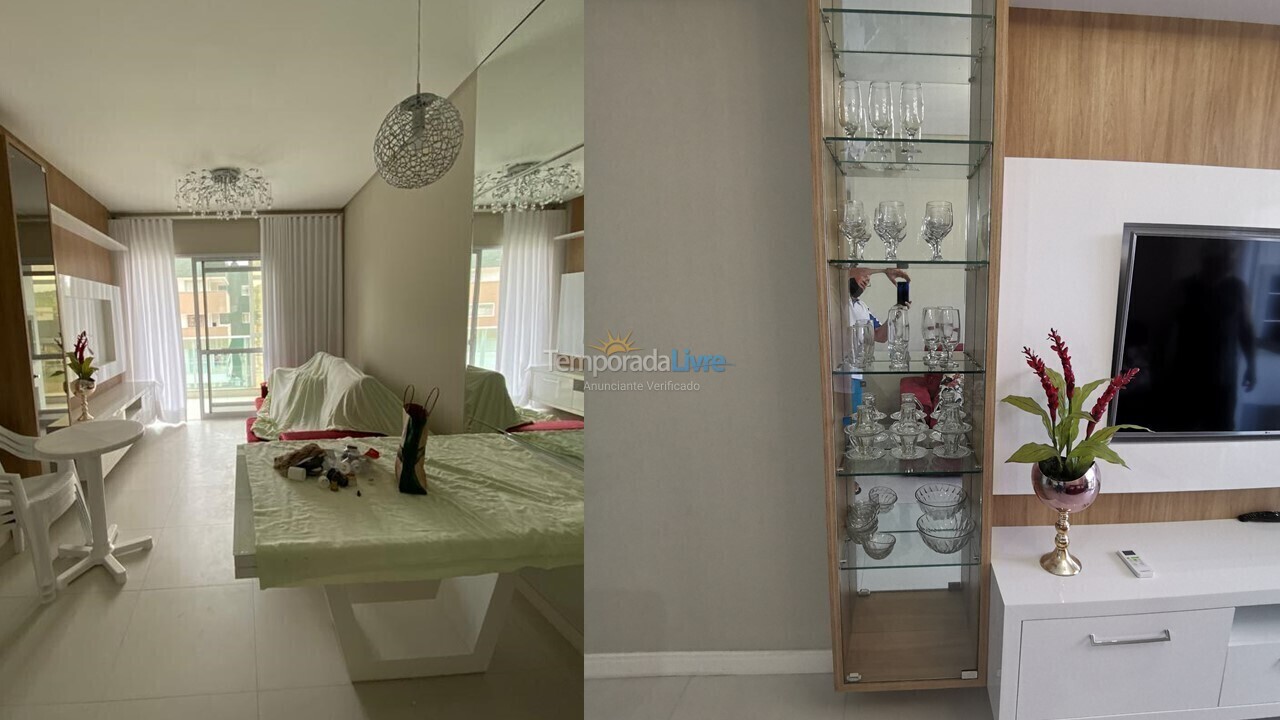 Apartamento para alquiler de vacaciones em Governador Celso Ramos (Praia de Palmas)