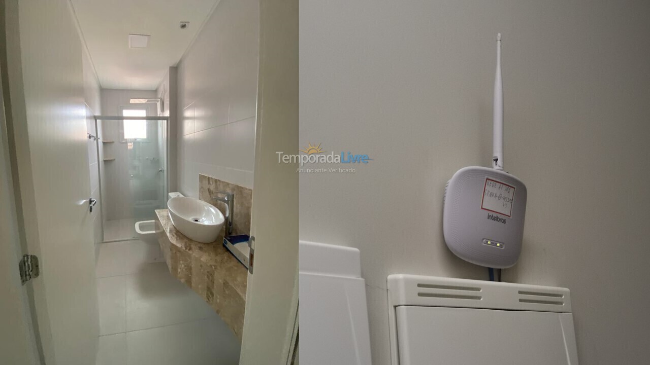 Apartamento para alquiler de vacaciones em Governador Celso Ramos (Praia de Palmas)