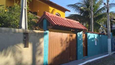 Vista frontal da casa