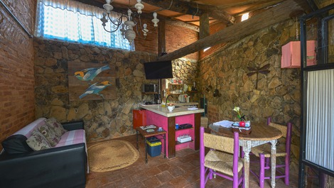 Sonho.Home office in Ilhabela with my dog!!!