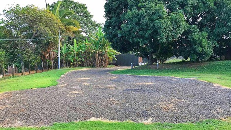 Chácara Luca, com ar condicionado.