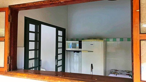 Chácara Luca, com ar condicionado.