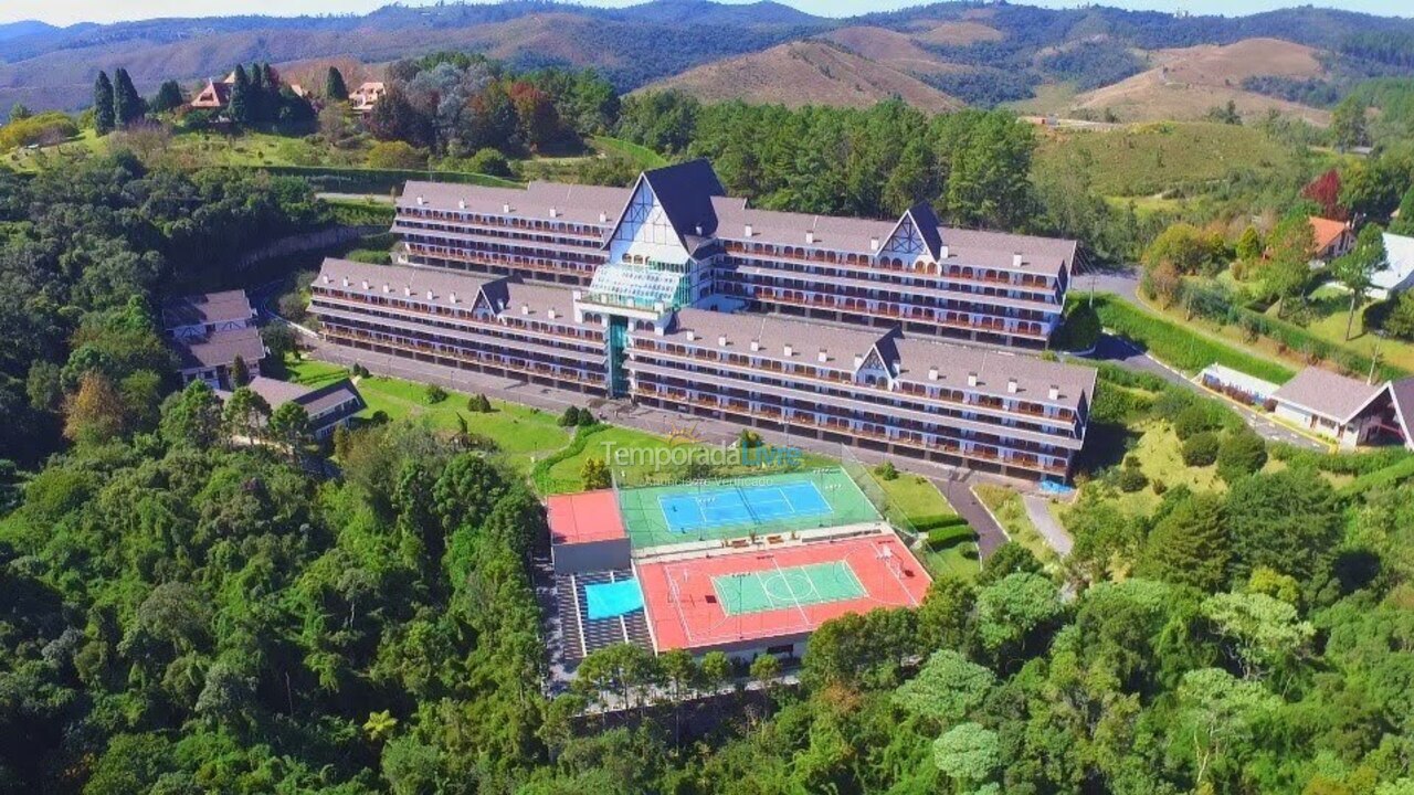 Apartamento para aluguel de temporada em Campos do Jordão (Alto do Capivari)