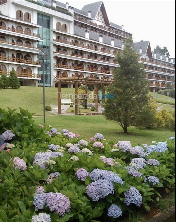 Apartamento para aluguel de temporada em Campos do Jordão (Alto do Capivari)