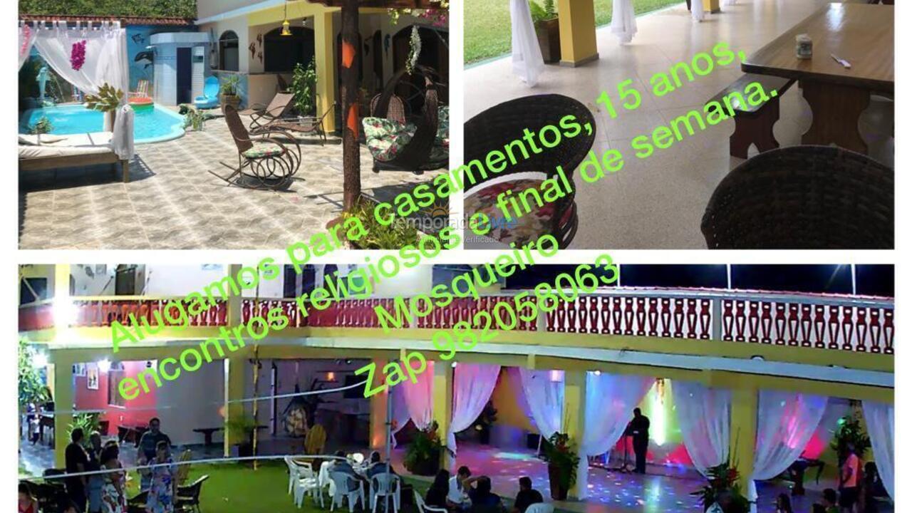 Granja para alquiler de vacaciones em Belém (Praia do Paraíso Ilha de Mosqueiro)