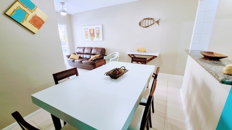 Apartamento 2 dorms, com lazer completo para locação de temporada