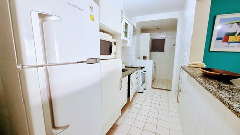 Apartamento 2 dorms, com lazer completo para locação de temporada