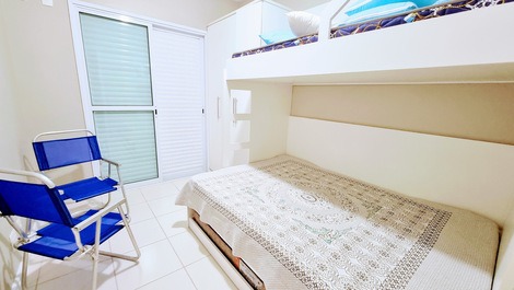 Apartamento 2 dorms, com lazer completo para locação de temporada