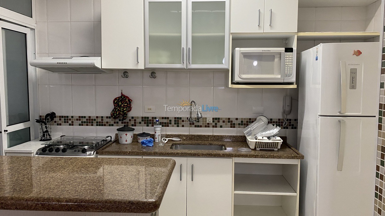 Apartamento para aluguel de temporada em Guarujá (Enseada)