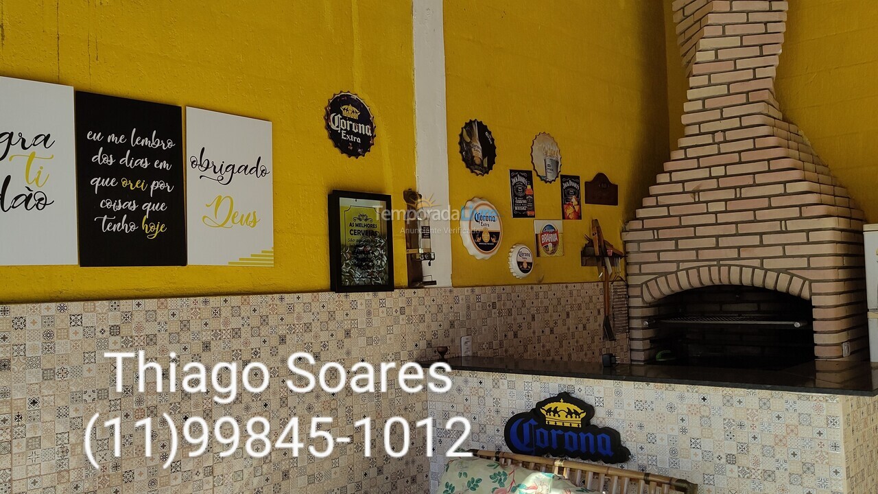 Casa para alquiler de vacaciones em Bertioga (Praia do Indaiá)