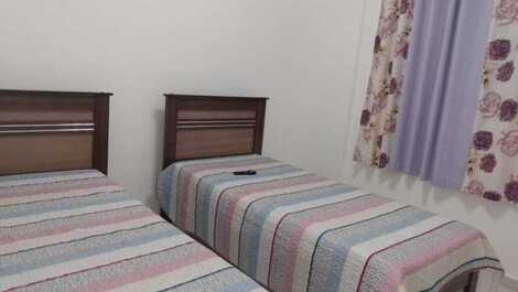 Apartment in Mongaguá right on the sand