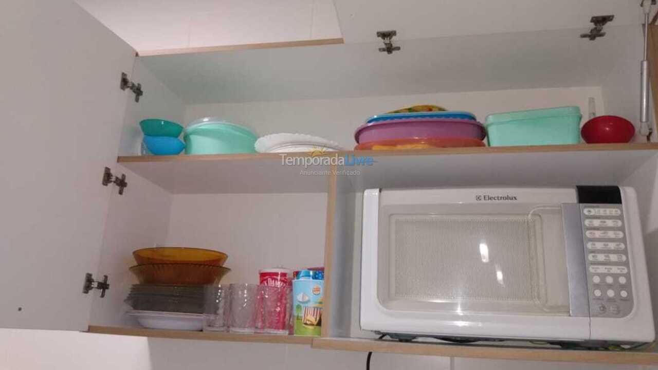 Apartment for vacation rental in Mongaguá (Vera Cruz)