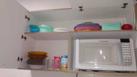 Apartment in Mongaguá right on the sand