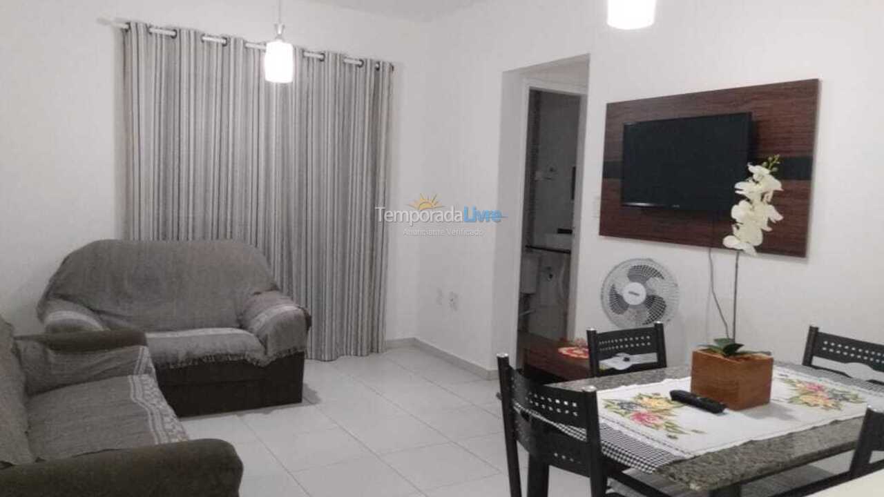 Apartment for vacation rental in Mongaguá (Vera Cruz)
