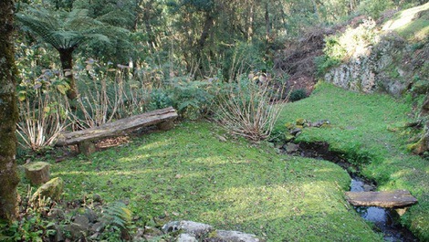 Córrego e bosque, jardim leste - condomínio