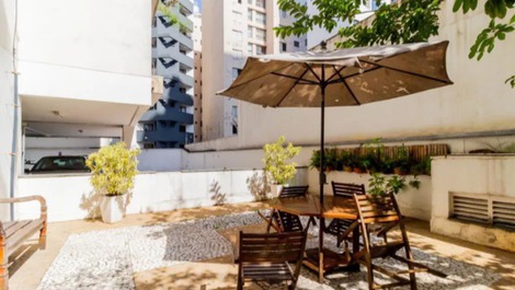 HIGIENÓPOLIS, apartamento de 1 habitación en alquiler 1 plaza de garaje