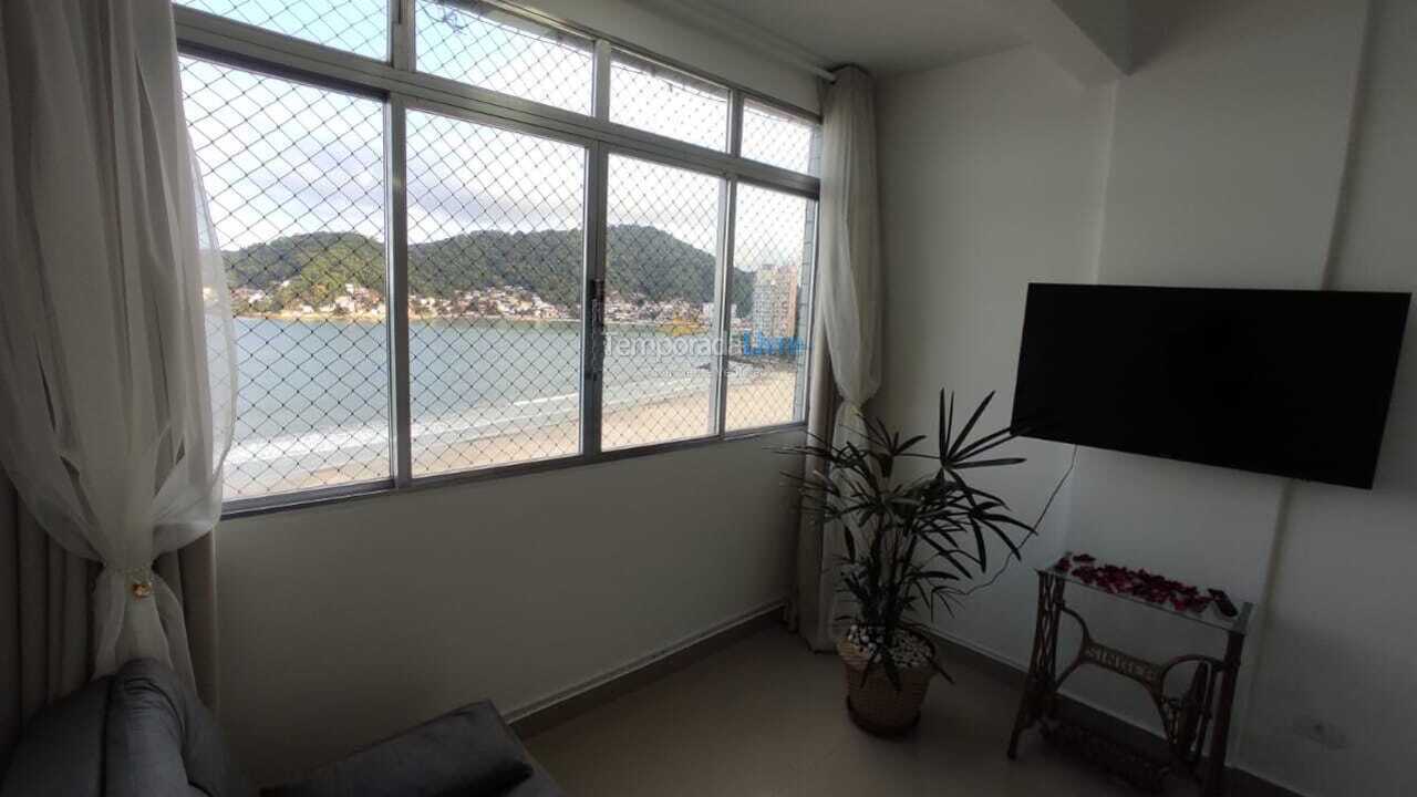 Apartment for vacation rental in São Vicente (Gonzaguinha)