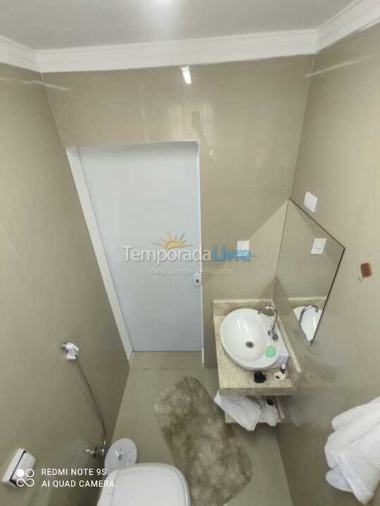 Apartment for vacation rental in São Vicente (Gonzaguinha)