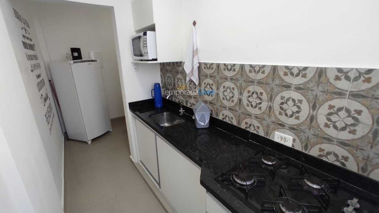 Apartment for vacation rental in São Vicente (Gonzaguinha)