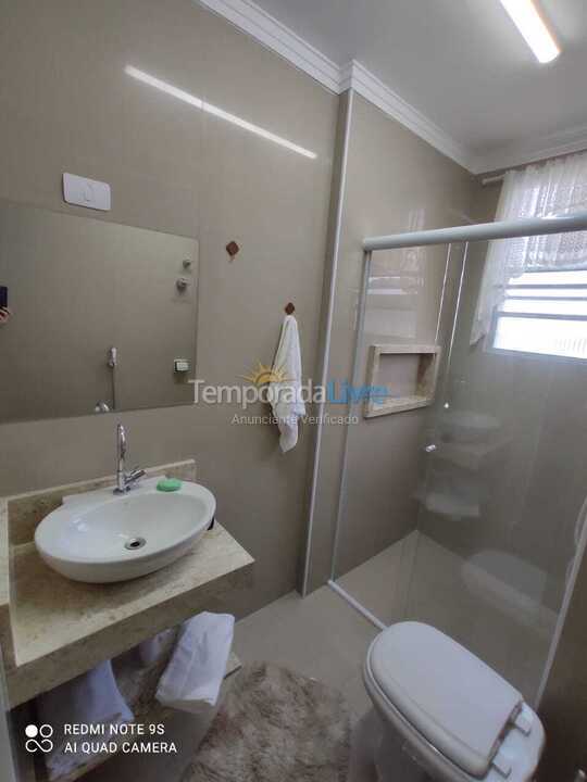 Apartment for vacation rental in São Vicente (Gonzaguinha)