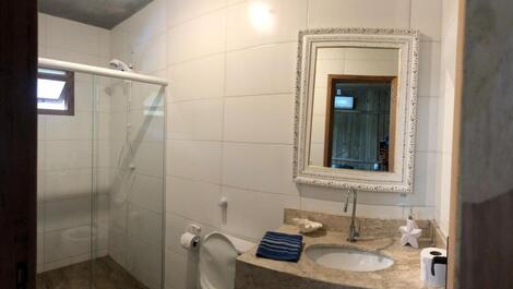 Banheiro suite pura vida