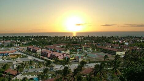 Um belo por do sol de taperapuan